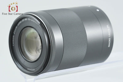 【中古】Canon キヤノン EF-M 55-200mm f/4.5-6.3 IS STM ブラック