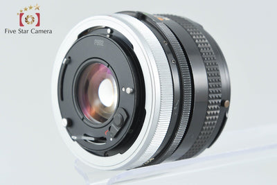 【中古】Canon キヤノン FD 50mm f/1.8 S.C.