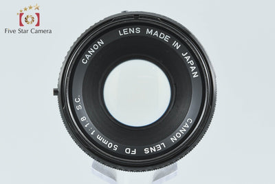 【中古】Canon キヤノン FD 50mm f/1.8 S.C.