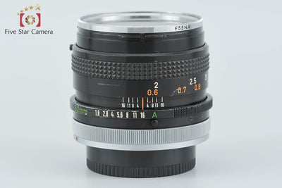 【中古】Canon キヤノン FD 50mm f/1.8 S.C.
