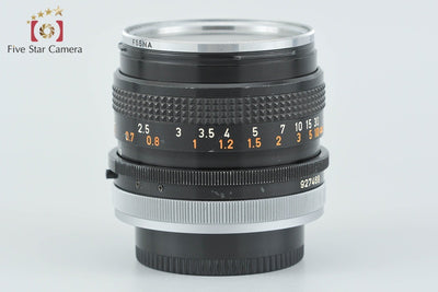 【中古】Canon キヤノン FD 50mm f/1.8 S.C.