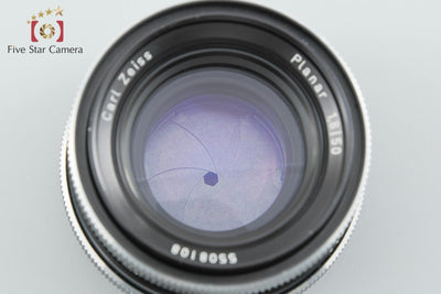 【中古】Carl Zeiss カールツァイス Planar 50mm f/1.8 ローライ QBMマウント用