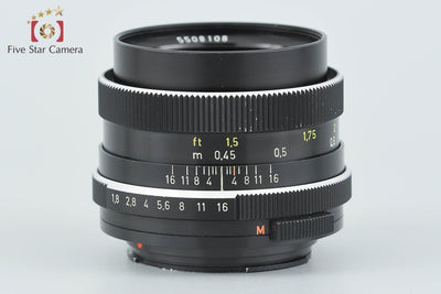 【中古】Carl Zeiss カールツァイス Planar 50mm f/1.8 ローライ QBMマウント用