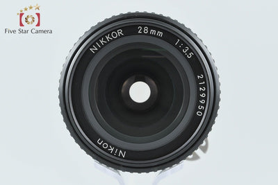 【中古】Nikon ニコン Ai-S NIKKOR 28mm f/3.5