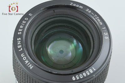 【中古】Nikon ニコン Ai-S SERIES E Zoom 36-72mm f/3.5