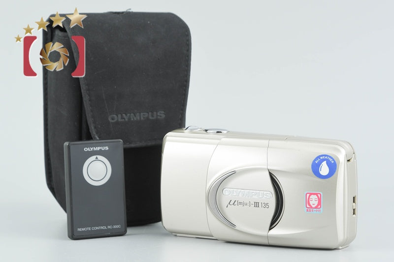 【中古】OLYMPUS オリンパス μ[mju:]-III ミューIII 135 コンパクトフィルムカメラ