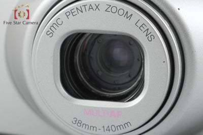 【中古】PENTAX ペンタックス ESPIO 140 シルバー コンパクトフィルムカメラ