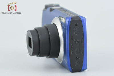 【中古】Canon キヤノン PowerShot A3300 IS ブルー コンパクトデジタルカメラ
