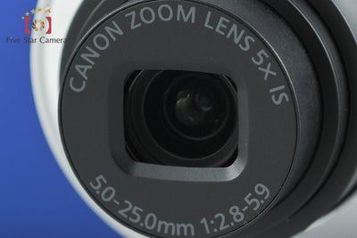 【中古】Canon キヤノン PowerShot A3300 IS ブルー コンパクトデジタルカメラ