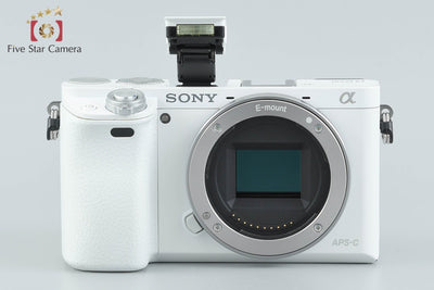 【中古】SONY ソニー α6000 ILCE-6000L ホワイト パワーズームレンズキット 多言語対応