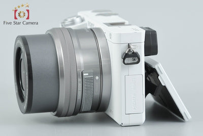 【中古】SONY ソニー α6000 ILCE-6000L ホワイト パワーズームレンズキット 多言語対応