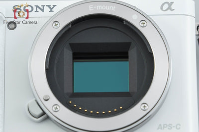 【中古】SONY ソニー α6000 ILCE-6000L ホワイト パワーズームレンズキット 多言語対応