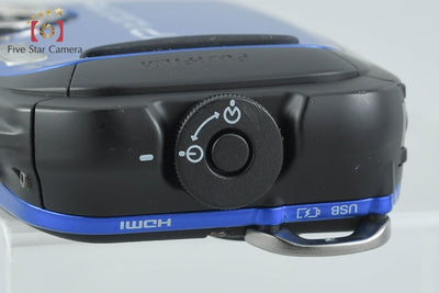 【中古】FUJIFILM 富士フイルム FINEPIX XP80 ブルー コンパクトデジタルカメラ