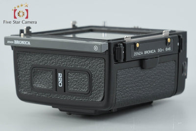 【中古】ZENZA BRONICA ゼンザブロニカ 6x6 220 ロールフィルムマガジン SQ-i用 元箱付き