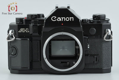 【中古】Canon キヤノン A-1 ブラック フィルム一眼レフカメラ