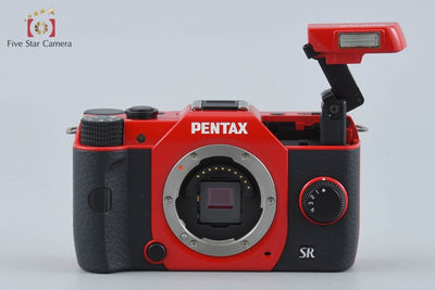 【中古】PENTAX ペンタックス Q10 レッド + SMC 15-45mm f/2.8 ED IF 06 TELEPHOTO ZOOM シャッター回数僅少