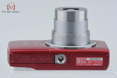 【中古】Canon キヤノン IXY 120 レッド コンパクトデジタルカメラ