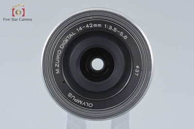 【中古】OLYMPUS オリンパス M.ZUIKO DIGITAL ED 14-42mm f/3.5-5.6 EZ シルバー