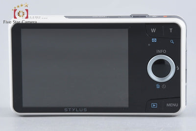 【中古】OLYMPUS オリンパス STYLUS VH-520 ホワイト コンパクトデジタルカメラ