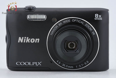 【中古】Nikon ニコン COOLPIX A300 ブラック コンパクトデジタルカメラ