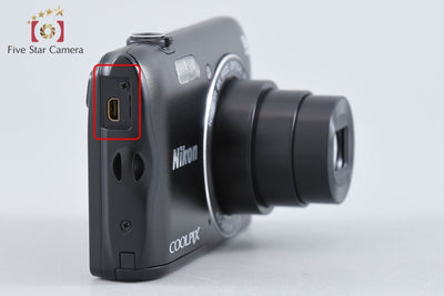 【中古】Nikon ニコン COOLPIX A300 ブラック コンパクトデジタルカメラ