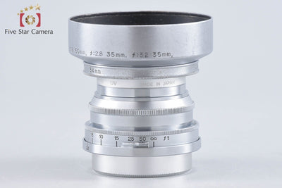 【中古】Canon キヤノン 35mm f/2.8 L39 ライカスクリューマウント