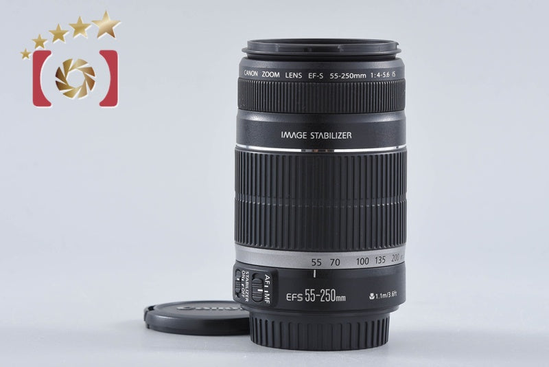 【中古】Canon キヤノン EF-S 55-250mm f/4-5.6 IS