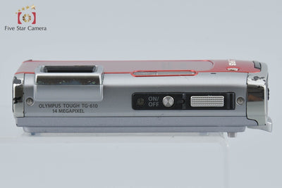【中古】OLYMPUS オリンパス TOUGH TG-610 レッド コンパクトデジタルカメラ