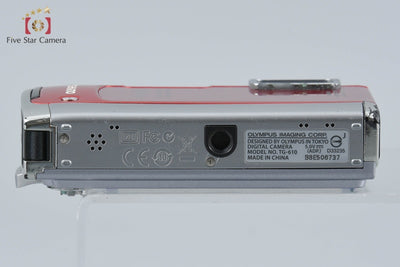 【中古】OLYMPUS オリンパス TOUGH TG-610 レッド コンパクトデジタルカメラ