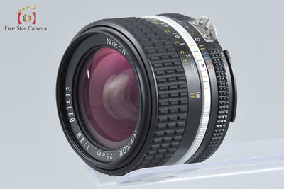 【中古】Nikon ニコン Ai-S NIKKOR 28mm f/2.8
