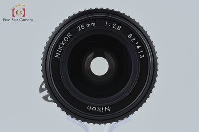 【中古】Nikon ニコン Ai-S NIKKOR 28mm f/2.8