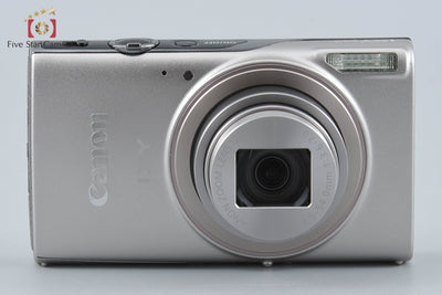 【中古】Canon キヤノン IXY 650 シルバー コンパクトデジタルカメラ 元箱付き