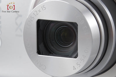 【中古】Canon キヤノン IXY 650 シルバー コンパクトデジタルカメラ 元箱付き