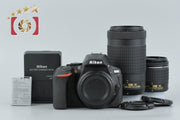 【中古】Nikon ニコン D5600 ダブルズームキット シャッター回数僅少