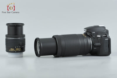 【中古】Nikon ニコン D5600 ダブルズームキット シャッター回数僅少