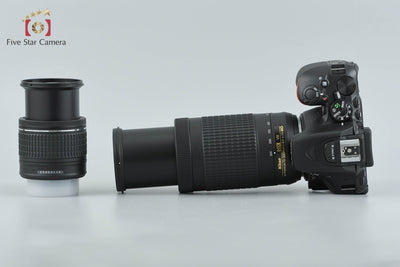 【中古】Nikon ニコン D5600 ダブルズームキット シャッター回数僅少