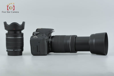 【中古】Canon キヤノン EOS Kiss X8i ダブルズームキット