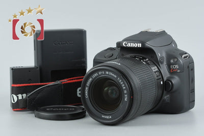 【中古】Canon キヤノン EOS Kiss X7 EF-S 18-55mm IS STM レンズキット ブラック