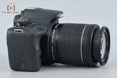 【中古】Canon キヤノン EOS Kiss X7 EF-S 18-55mm IS STM レンズキット ブラック