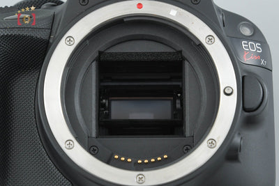 【中古】Canon キヤノン EOS Kiss X7 EF-S 18-55mm IS STM レンズキット ブラック
