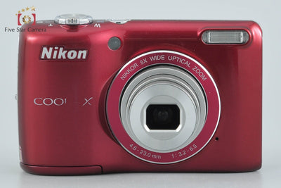 【中古】Nikon ニコン COOLPIX L26 レッド コンパクトデジタルカメラ