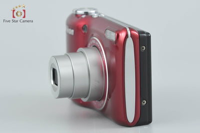 【中古】Nikon ニコン COOLPIX L26 レッド コンパクトデジタルカメラ