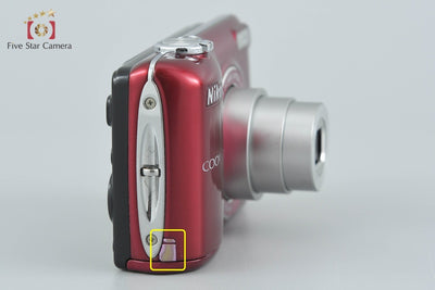 【中古】Nikon ニコン COOLPIX L26 レッド コンパクトデジタルカメラ