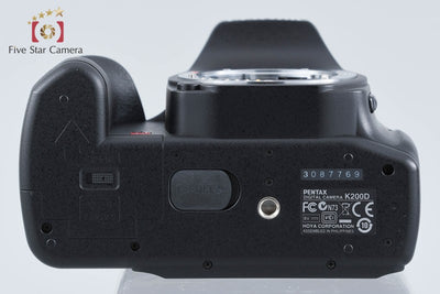 【中古】PENTAX ペンタックス K200D デジタル一眼レフカメラ シャッター回数僅少