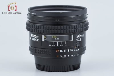 【中古】Nikon ニコン AF NIKKOR 20mm f/2.8