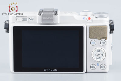 【中古】OLYMPUS オリンパス STYLUS XZ-2 ホワイト コンパクトデジタルカメラ 元箱付き