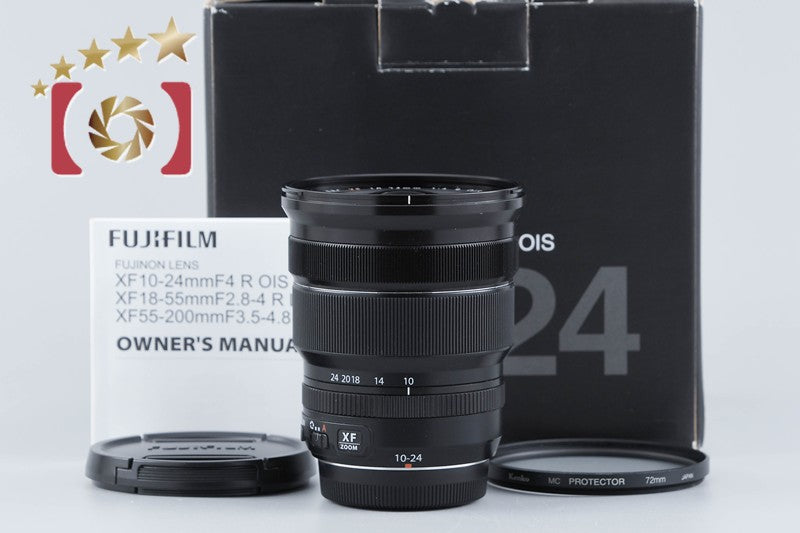 【中古】FUJIFILM 富士フイルム XF 10-24mm f/4 R OIS ASPHERICAL 元箱付き