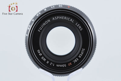【中古】FUJIFILM 富士フイルム XF 50mm f/2 R WR ASPHERICAL ブラック
