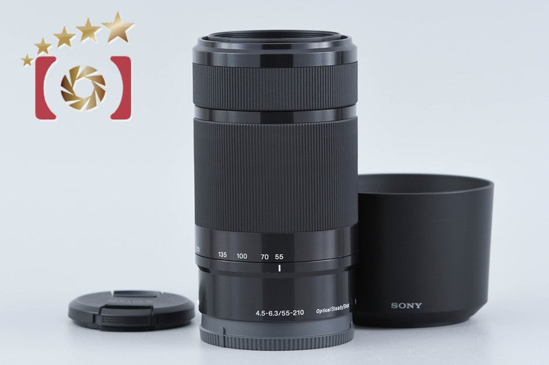 【中古】SONY ソニー E 55-210mm f/4.5-6.3 OSS SEL55210 ブラック