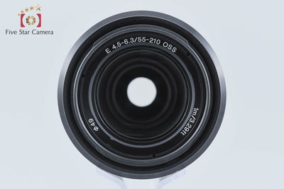 【中古】SONY ソニー E 55-210mm f/4.5-6.3 OSS SEL55210 ブラック